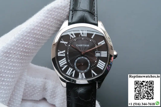 Drive De Cartier WSNM0009 V6 Factory Black Dial Product Photo 1