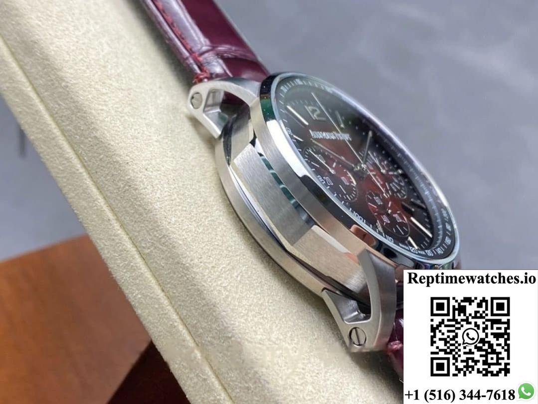 Audemars Piguet CODE 11.59 26393BC.OO.A068CR.01.99 OMF factory crocodile leather strap