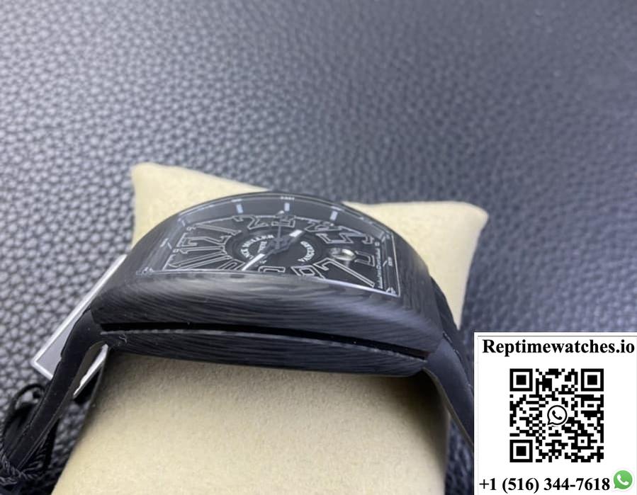 Franck Muller Men’S Collection V45 Ch Sc Carbon Abf Factory Carbon Fiber Case-Rep Time Watches