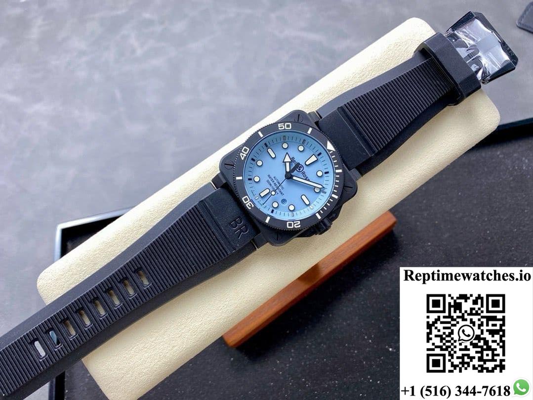 Bell & Ross Instruments Br03A-D-Lm-Ce-Srb M+ Factory Ceramic Case-Rep Time Watches