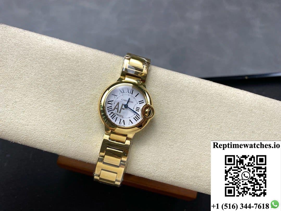 Cartier Blue Balloon W69001Z2 AF Factory Gold Case