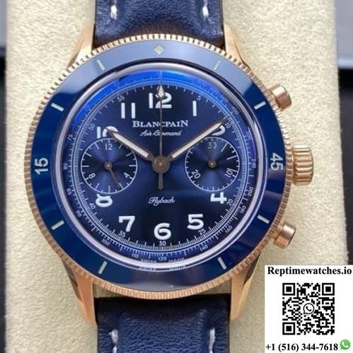 Blancpain Air Commander Ac02-36B40-63B Tw Factory Calfskin Strap-Rep Time Watches