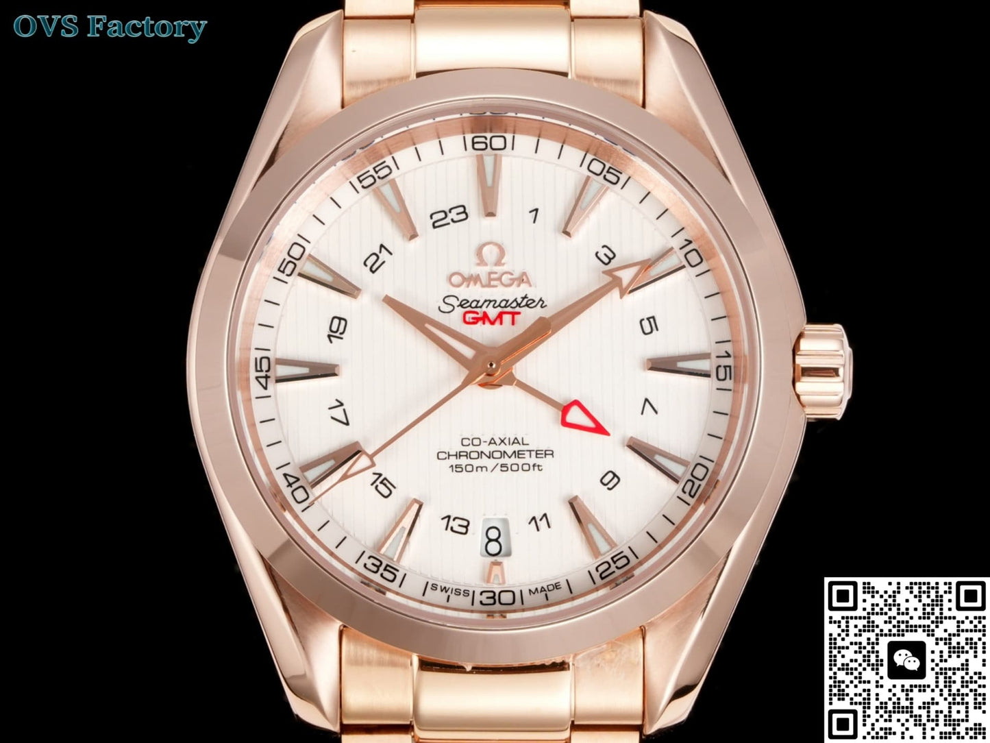 Omega Seamaster 231.50.43.22.02.001 OVS Factory Dual Time Zone