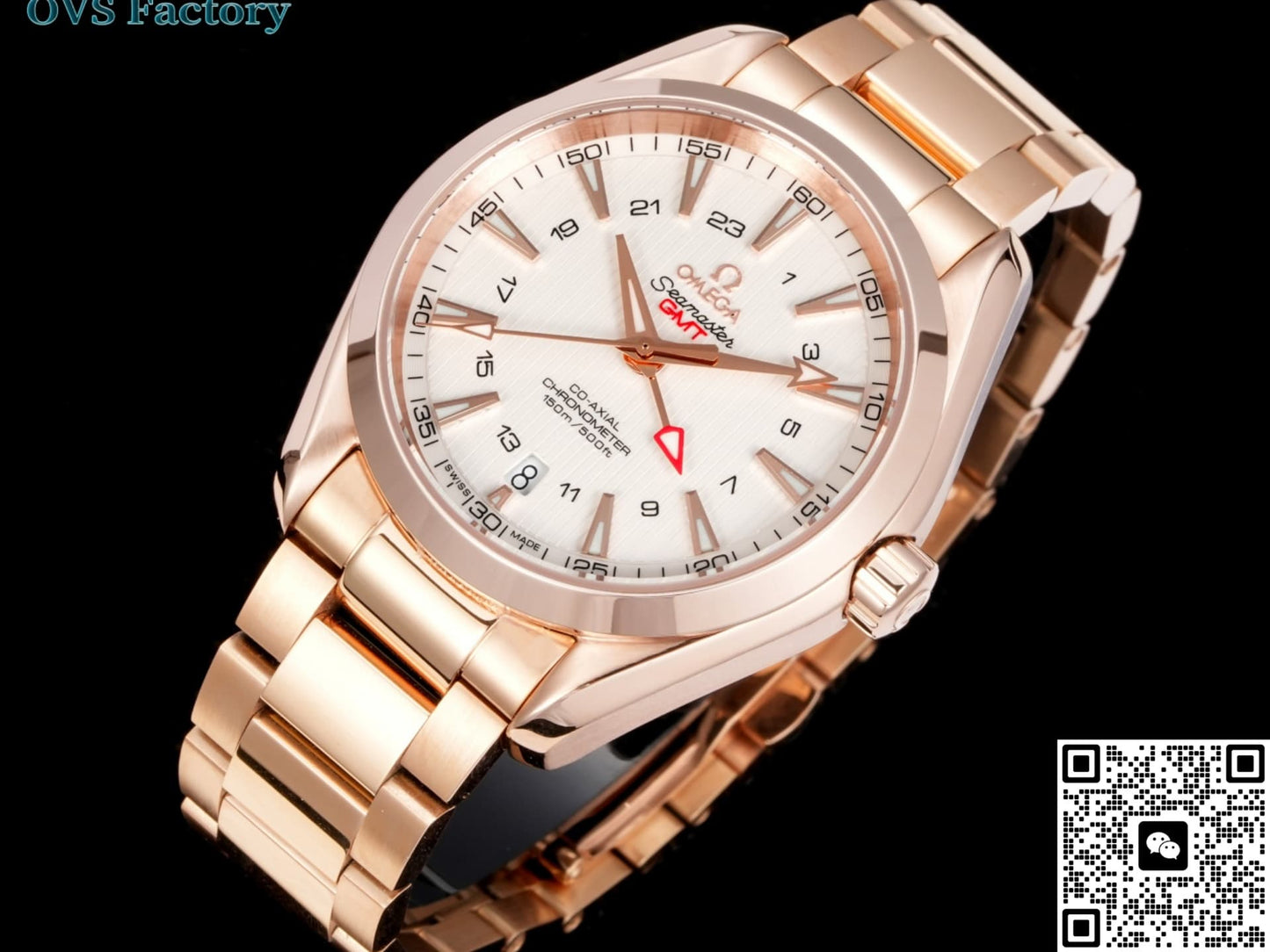 Omega Seamaster 231.50.43.22.02.001 OVS Factory Dual Time Zone