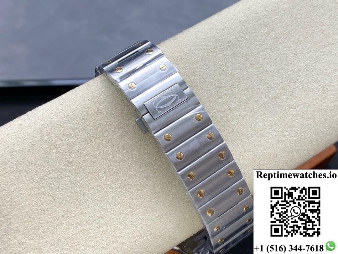 Cartier Santos W2SA0030 BV Factory Gradient Grey Dial