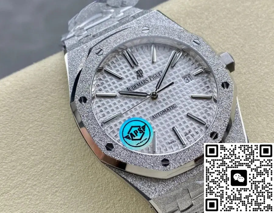 Audemars Piguet Royal Oak 15454BC.GG.1259BC.01 APS Factory Silvery white dial