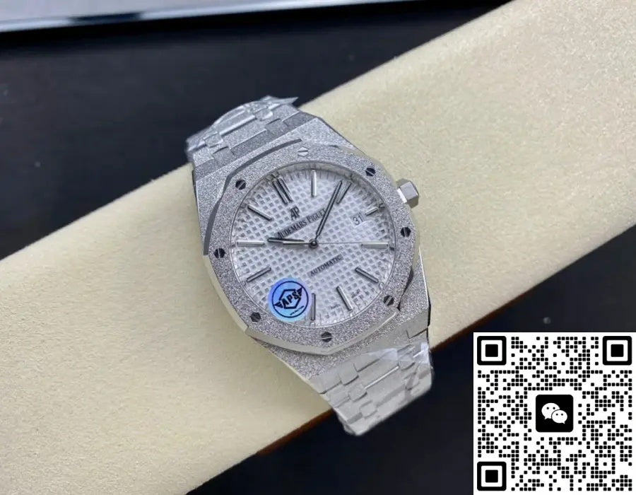 Audemars Piguet Royal Oak 15454BC.GG.1259BC.01 APS Factory Silvery white dial
