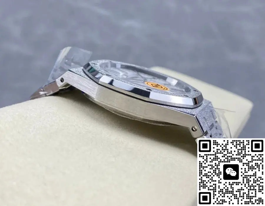 Audemars Piguet Royal Oak 15454BC.GG.1259BC.01 APS Factory Silvery white dial