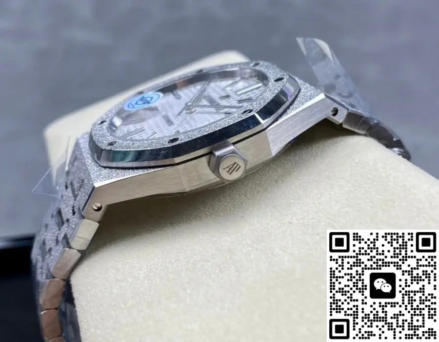 Audemars Piguet Royal Oak 15454BC.GG.1259BC.01 APS Factory Silvery white dial