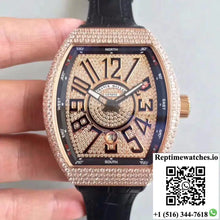 Franck Muller 8880 SC DT Rose Gold Diamond Dial - Watches