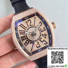 Franck Muller 8880 SC DT Rose Gold Diamond Dial - Watches