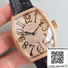 Franck Muller 8880 SC DT Rose Gold Diamonds Dial - Watches