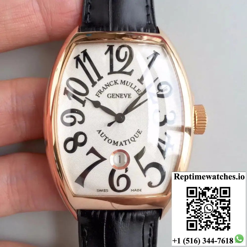 Franck Muller Casablanca Date 8880 C DT GF Factory V2 Silver Dial - Watches