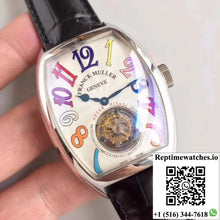 Franck Muller Crazy Color Dreams Tourbillon 8880 White Dial - Watches