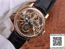 Franck Muller Giga Tourbillon 18K Rose Gold Skeleton Dial - Watches