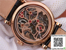 Franck Muller Giga Tourbillon 18K Rose Gold Skeleton Dial - Watches