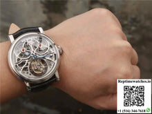 Franck Muller Giga Tourbillon 7048 T G SQT BR Silver Skeleton Dial - Watches