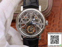 Franck Muller Giga Tourbillon 7048 T G SQT BR Silver Skeleton Dial - Watches