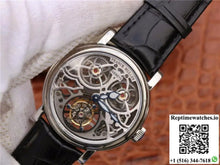 Franck Muller Giga Tourbillon 7048 T G SQT BR Silver Skeleton Dial - Watches