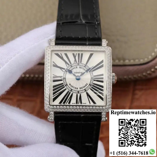 Franck Muller Master Square 12263 GF Factory White Dial - Watches