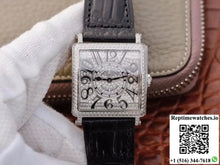 Franck Muller Master Square Ladies 6002 M QZ D Diamond Dial GF Factory - Watches