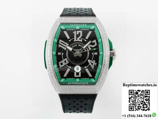 Franck Muller Mens Collection V45 ABF Factory Rubber Strap