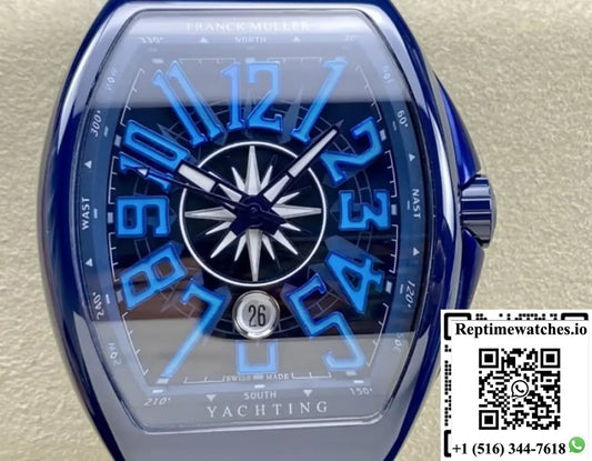 Franck Muller MEN’S Collection V45 SC DT YACHTING OG ABF Factory Date Display