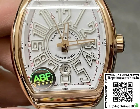 Franck Muller MEN’S Collection V45SCDTBR-BC ABF Factory Silver-white Dial