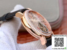 Franck Muller Round Color Dreams Tourbillon 18K Rose Gold Diamond Dial - Watches