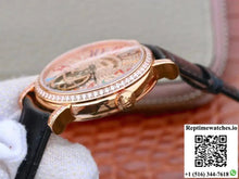 Franck Muller Round Color Dreams Tourbillon 18K Rose Gold Diamond Dial - Watches