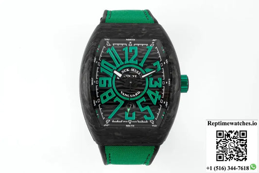 Franck Muller Vanguard ABF factory green strap