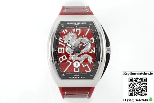 Franck Muller Vanguard ABF factory red strap