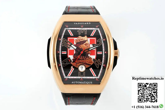 Franck Muller Vanguard ABF factory rose gold crown