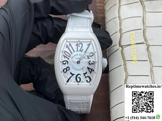 Franck Muller Vanguard V32 ABF Factory Mother-Of-Pearl Dial