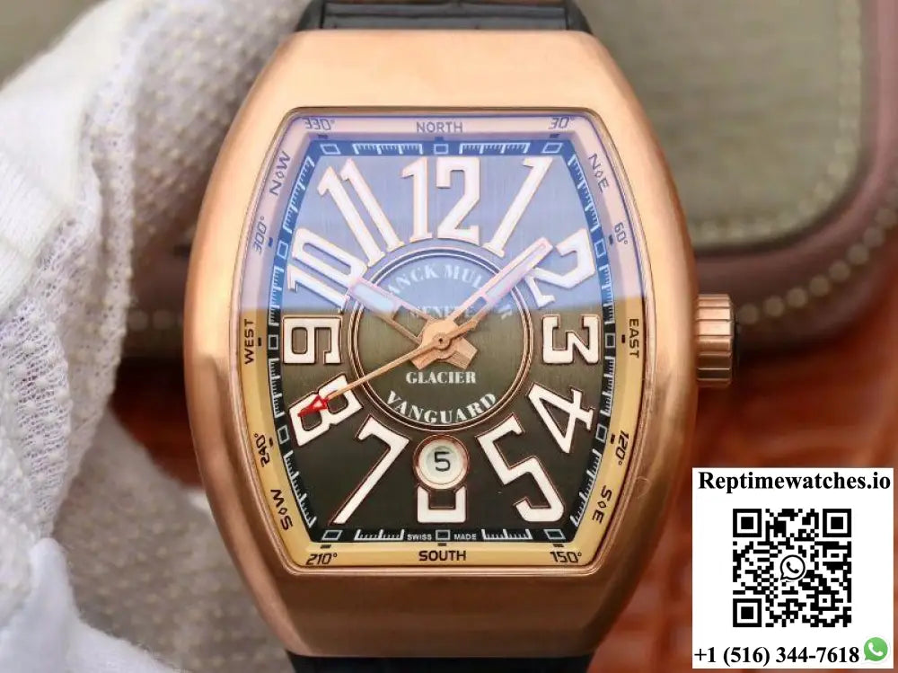Franck Muller Vanguard V45-01 Gray Dial - Watches