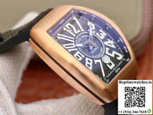 Franck Muller Vanguard V45-02 18K Rose Gold Black Dial - Watches