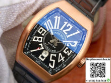 Franck Muller Vanguard V45-02 18K Rose Gold Black Dial - Watches