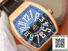 Franck Muller Vanguard V45-02 18K Rose Gold Black Dial - Watches