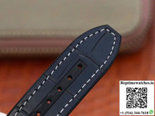 Franck Muller Vanguard V45-04 Black Leather Strap Black Dial - Watches