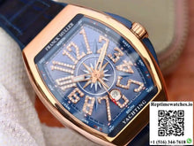 Franck Muller Vanguard V45 25th Anniversary Blue Dial - Watches