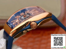 Franck Muller Vanguard V45 25th Anniversary Blue Dial - Watches