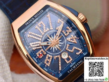 Franck Muller Vanguard V45 25th Anniversary Blue Dial - Watches
