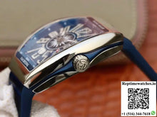 Franck Muller Vanguard V45 45MM Blue Dial - Watches
