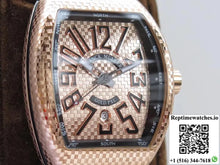 Franck Muller Vanguard V45 Rose Gold Dial - Watches