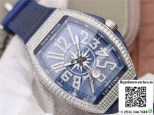 Franck Muller Vanguard V45.SC.DT.AC.BL Blue Dial - Watches