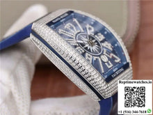 Franck Muller Vanguard V45.SC.DT.AC.BL Blue Dial - Watches