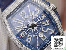 Franck Muller Vanguard V45.SC.DT.AC.BL Blue Dial - Watches