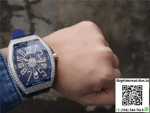 Franck Muller Vanguard V45.SC.DT.AC.BL Blue Dial - Watches