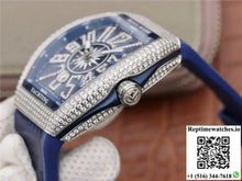 Franck Muller Vanguard V45.SC.DT.AC.BL Blue Dial - Watches
