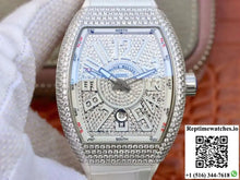 Franck Muller Vanguard V45.SC.DT.D.NBR.CD.5N.NR Diamond Dial - Watches